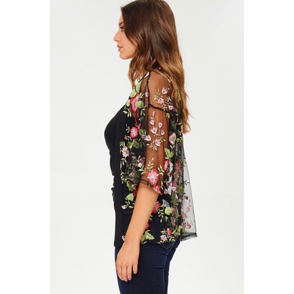 (LAST M)• Adana Floral Cardigan - Picture 7 of 7